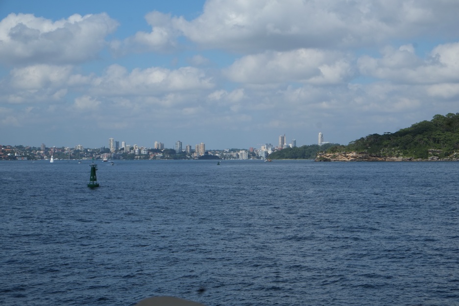 Sydney Harbour (looking south) from the Manly ferry