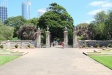 One of the entrance gates into the Sydney Botanic Gardens