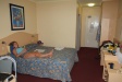 In our hotel room in Port Macquarrie
