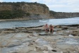 Shack Beach on the coast south-east of Melbourne