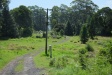 The laneway in front of the house, leading down to the valley floor.