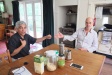 Steve and David conceding points to each other