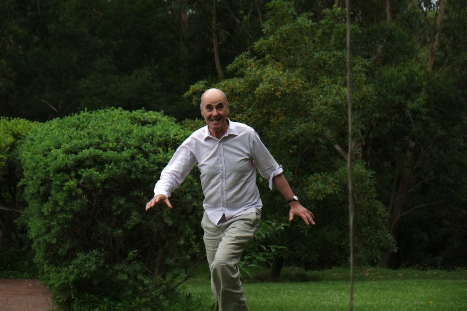 David at Rowan and Robbie’s house